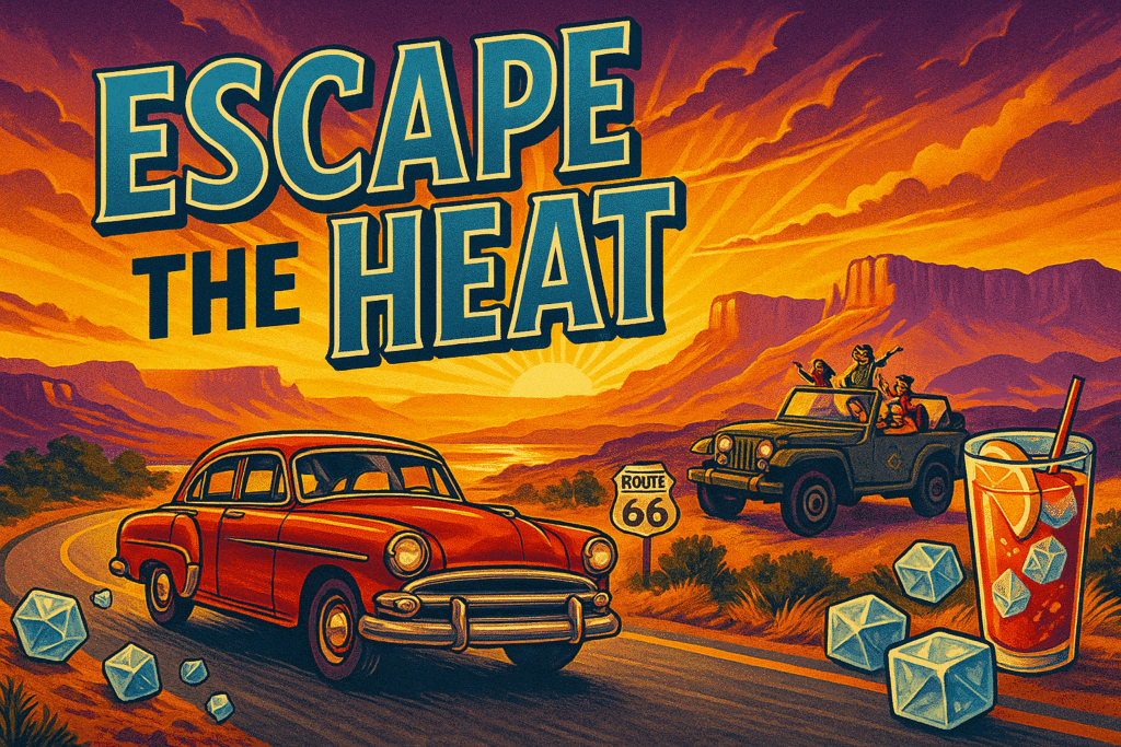 redfeatherlodge_escape the heat header Escape the heat