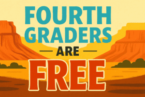 fourth graders are free.